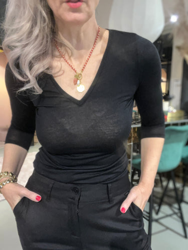 Oroblu perfect line cashmere tshirt 3/4 sleeve